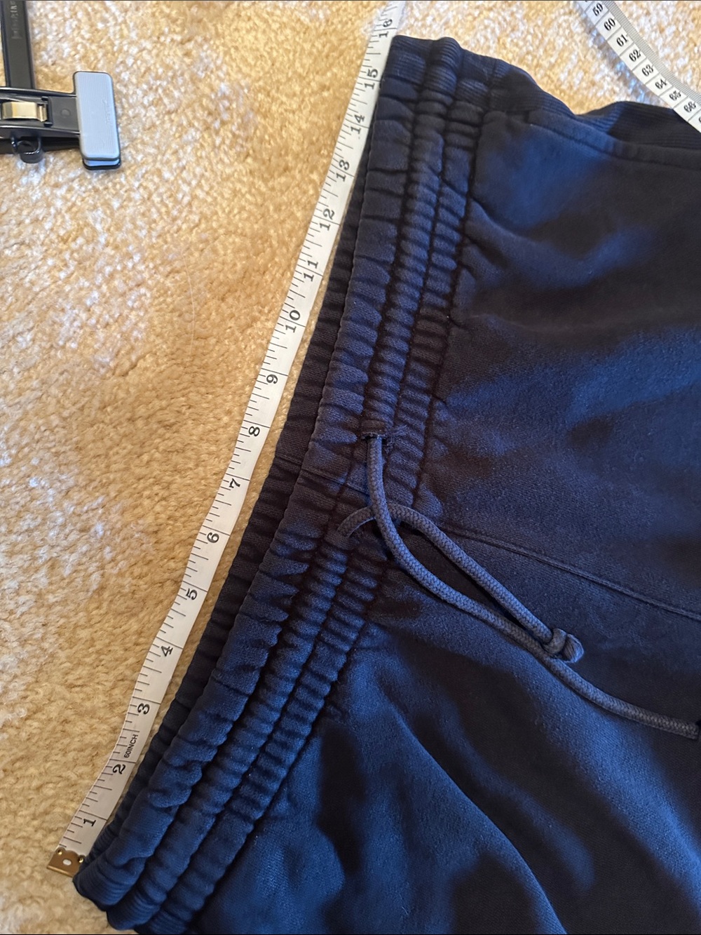 Tna Cozy Fleece Mega Jogger โ Premium High-Waisted Sweatpants in Black - Picture 9 of 10